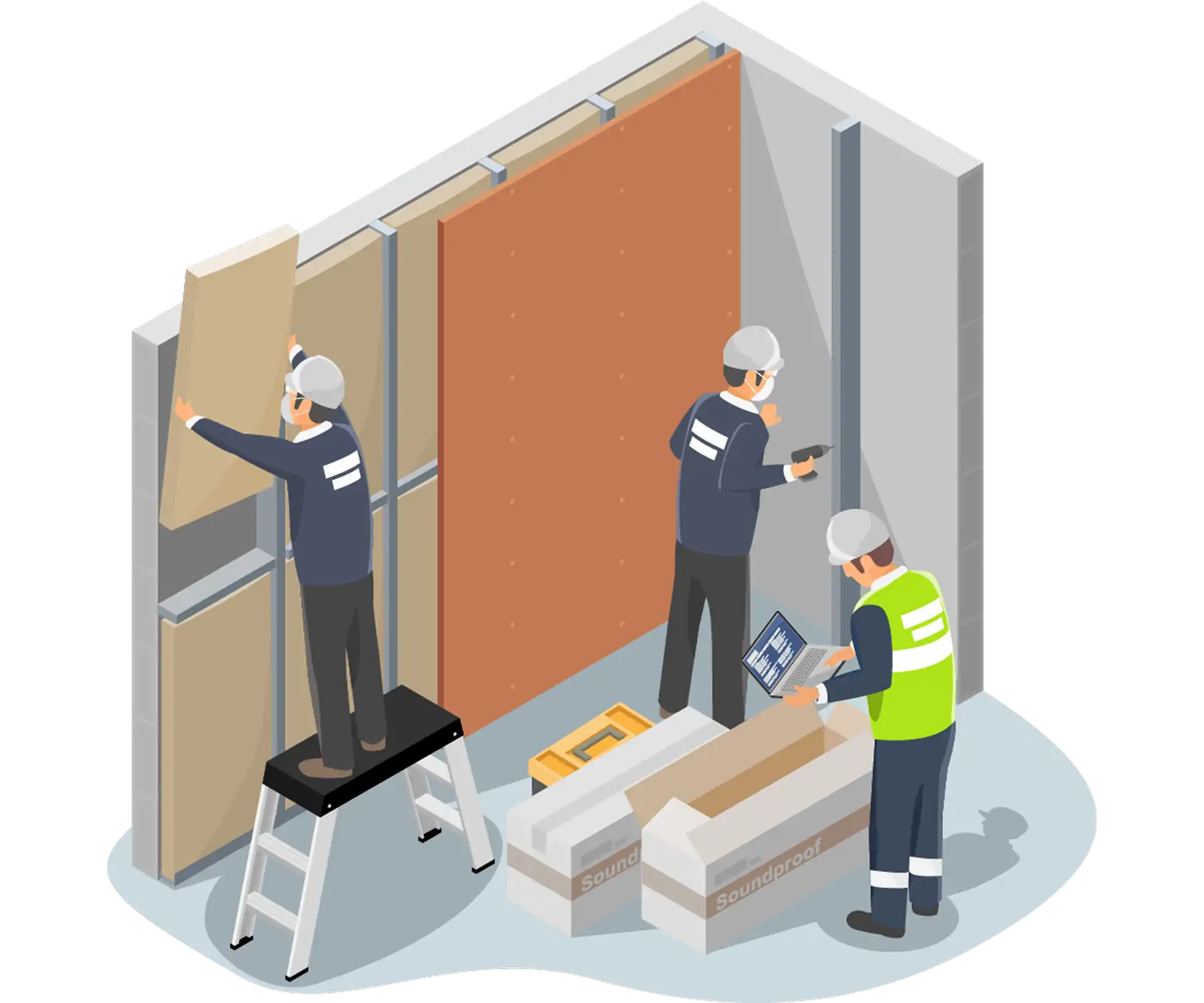 MRIシールド工事の画像