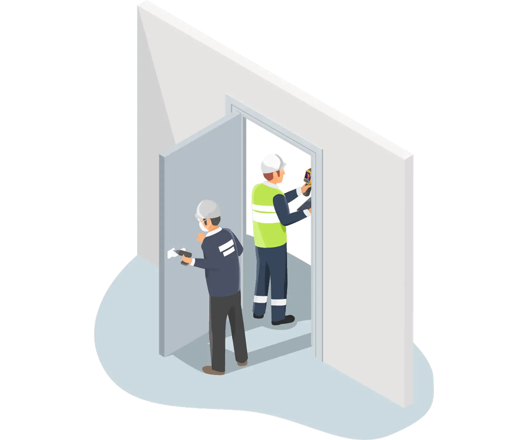 電磁波シールド工事の画像